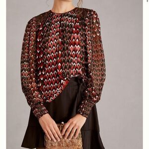 Bl-nk Sequin-Embellished Blouse